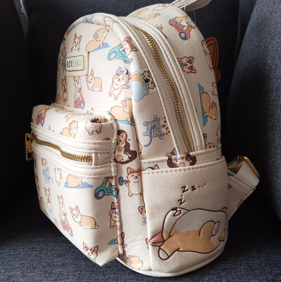 Mad Engine Corgi Lifestyle Mini Backpack - Picture 5 of 5